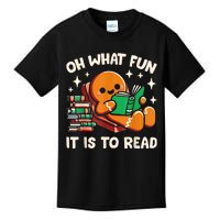 Oh What Fun It Is To Read Christmas Teacher Librarian Books Kids T-Shirt