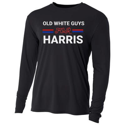 Old White Guys For Harris Kamala Cooling Performance Long Sleeve Crew