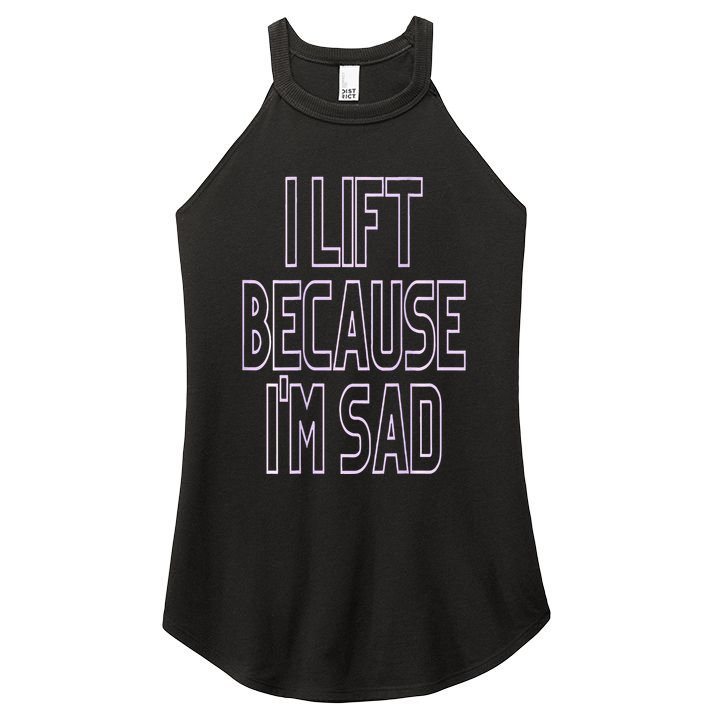 Oversized  Weightlifting Gym Pump Cover Women's Perfect Tri Rocker Tank