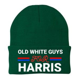 Old White Guys For Harris Kamala Knit Cap Winter Beanie