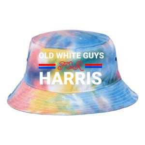 Old White Guys For Harris Kamala Tie Dye Newport Bucket Hat