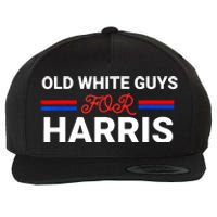 Old White Guys For Harris Kamala Wool Snapback Cap