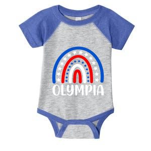 Olympia Washington Gift I Love Olympia Usa Gift Infant Baby Jersey Bodysuit