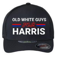 Old White Guys For Harris Kamala Flexfit Unipanel Trucker Cap