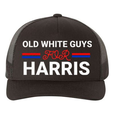 Old White Guys For Harris Kamala Yupoong Adult 5-Panel Trucker Hat