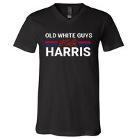 Old White Guys For Harris Kamala V-Neck T-Shirt