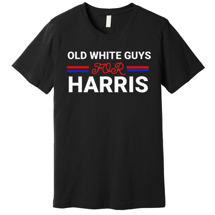 Old White Guys For Harris Kamala Premium T-Shirt