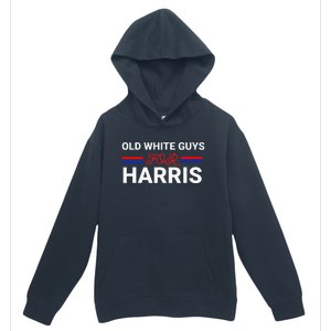 Old White Guys For Harris Kamala Urban Pullover Hoodie