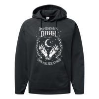 Only When It’S Dark Enough Can You See Stars Harris 2024 Performance Fleece Hoodie