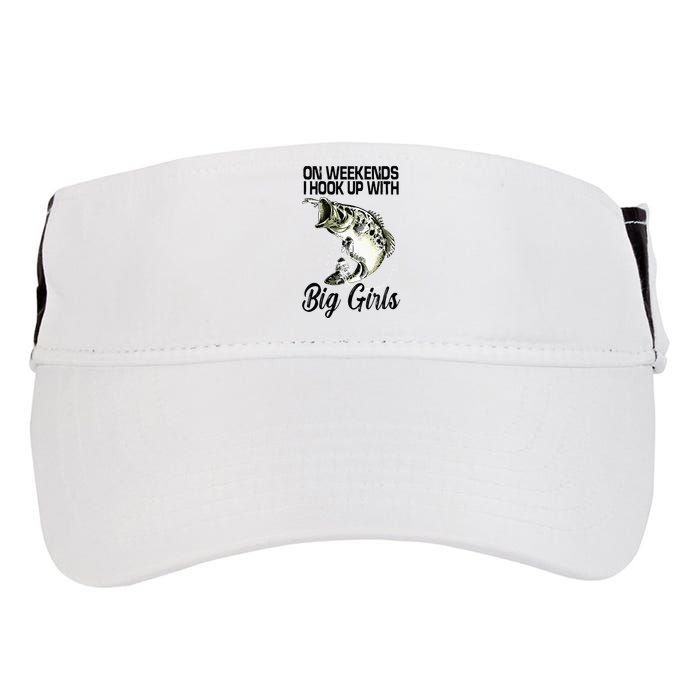 On Weekends I Hook Up With Big Girls Adult Drive Performance Visor