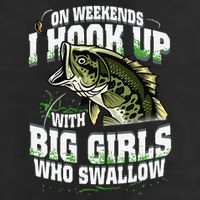 On Weekends I Hook Up With Big Girl Who Swallow Fishing Adult Drive Performance Visor