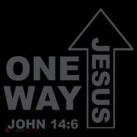 One Way Jesus Christian Kids Colorblock Raglan Jersey