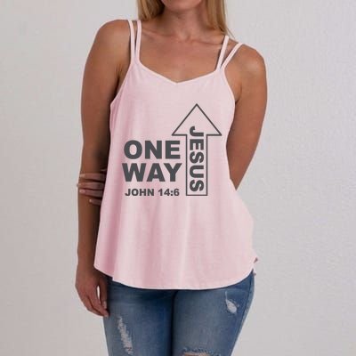 One Way Jesus Christian Women's Strappy Tank