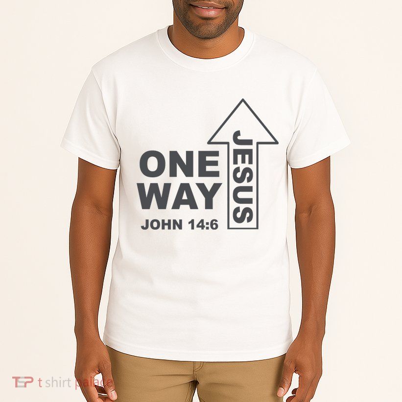One Way Jesus Christian Tall T-Shirt