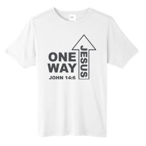 One Way Jesus Christian Tall Fusion ChromaSoft Performance T-Shirt