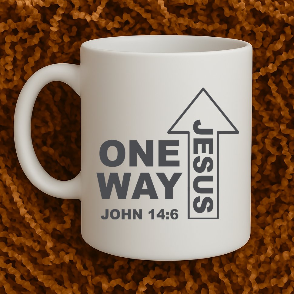 One Way Jesus Christian Mug