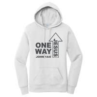 One Way Jesus Christian Women's Pullover Hoodie