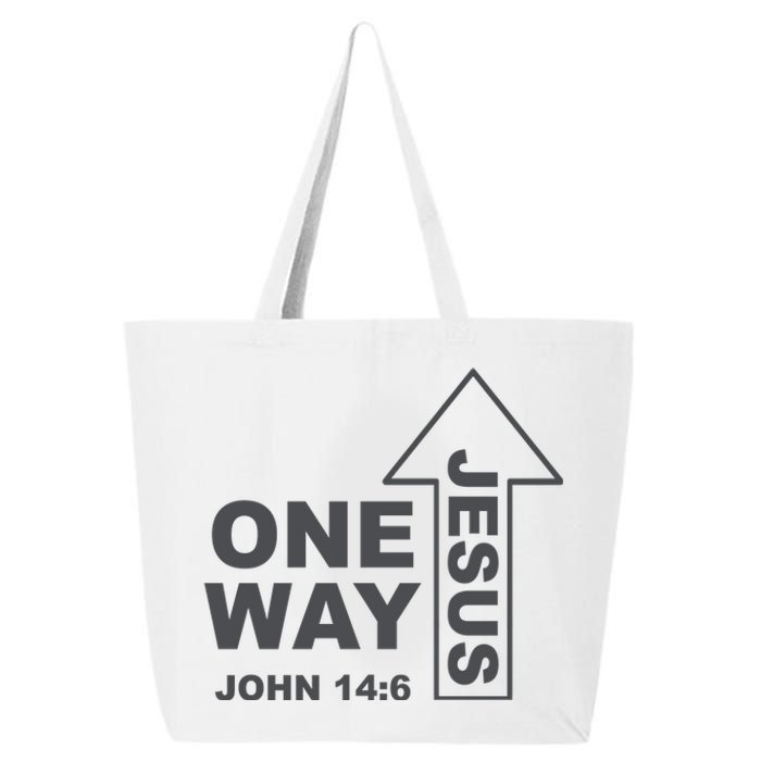 One Way Jesus Christian 25L Jumbo Tote