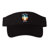 One Way Jesus People Christian Revolution Finger Up Retro Visor