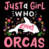 Orca Whale Just A Girl Who Loves Orcas City Backpack