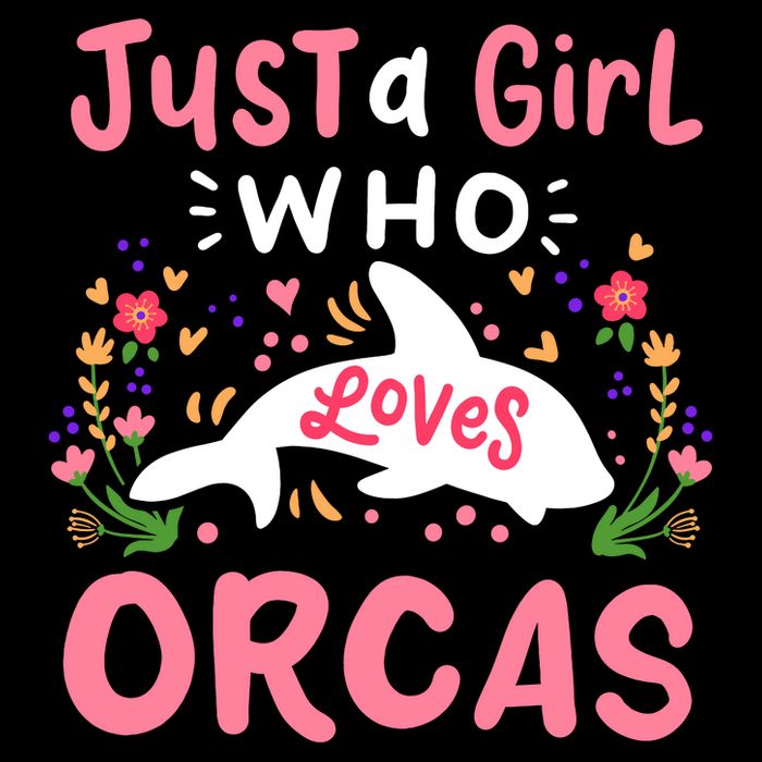 Orca Whale Just A Girl Who Loves Orcas City Backpack