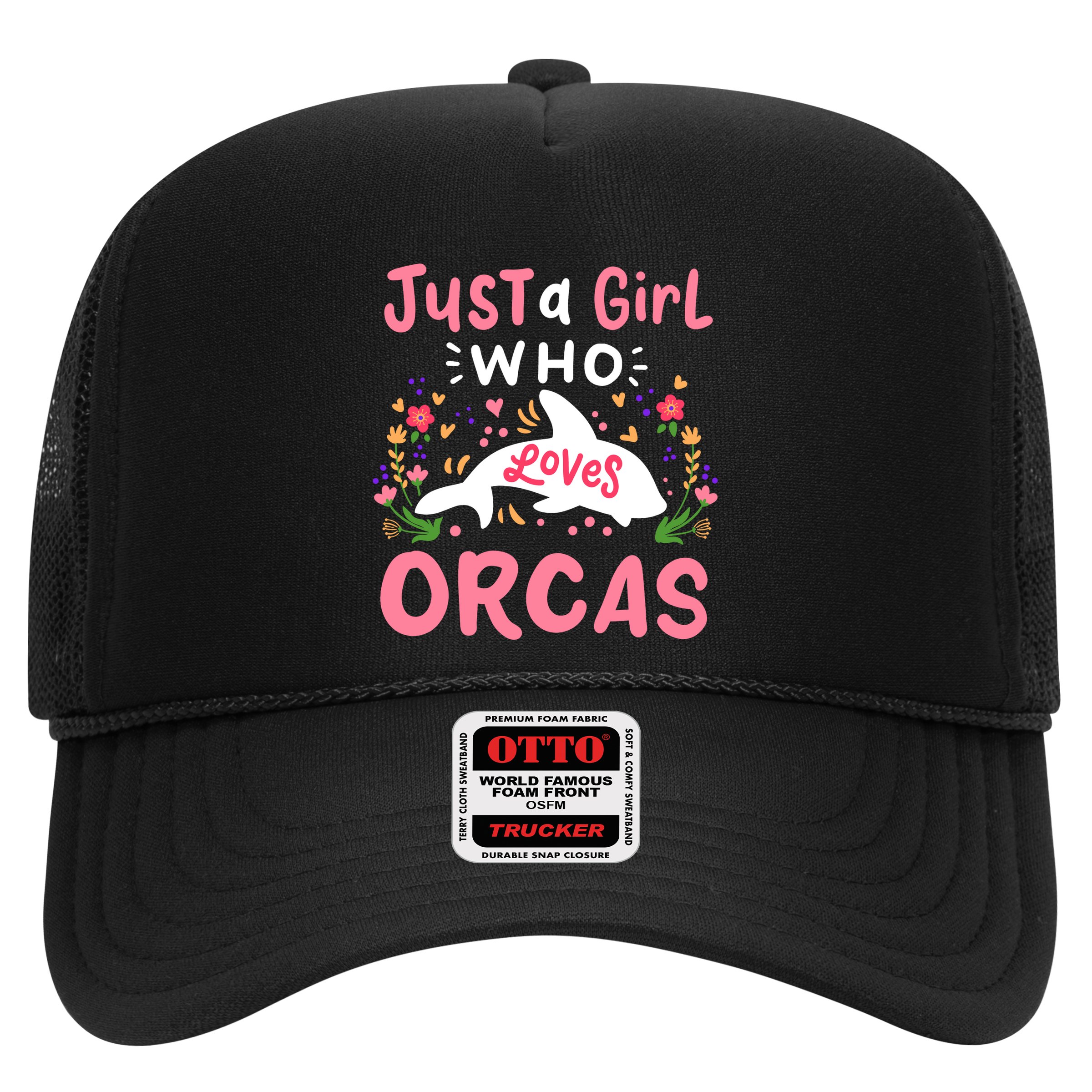 Orca Whale Just A Girl Who Loves Orcas Hat