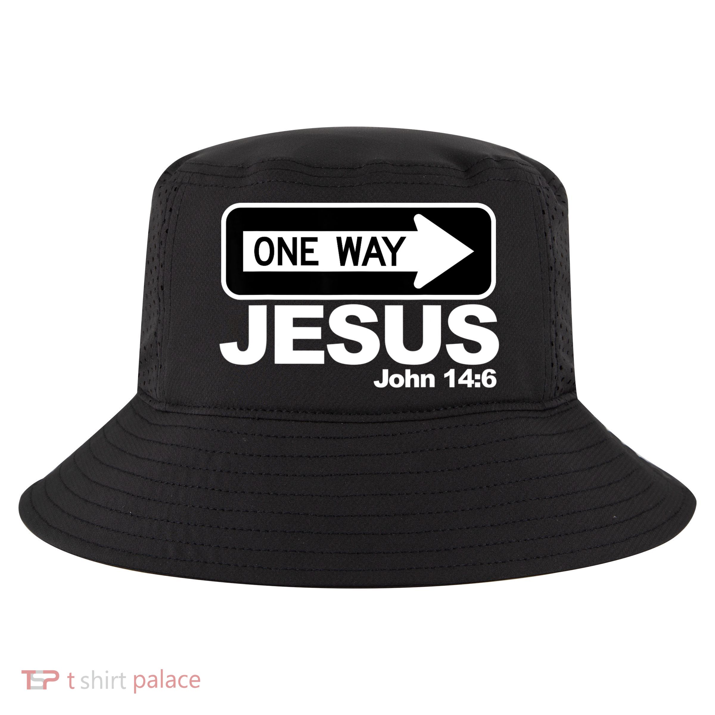 One Way John 146 Jesus Cool Comfort Performance Bucket Hat