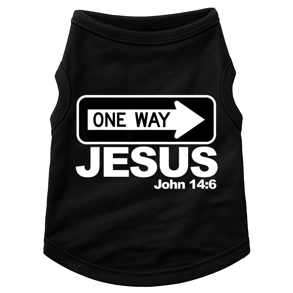 One Way John 146 Jesus Doggie Tank