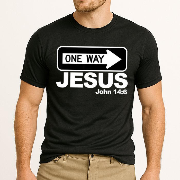 One Way John 146 Jesus Cooling Performance Crew T-Shirt