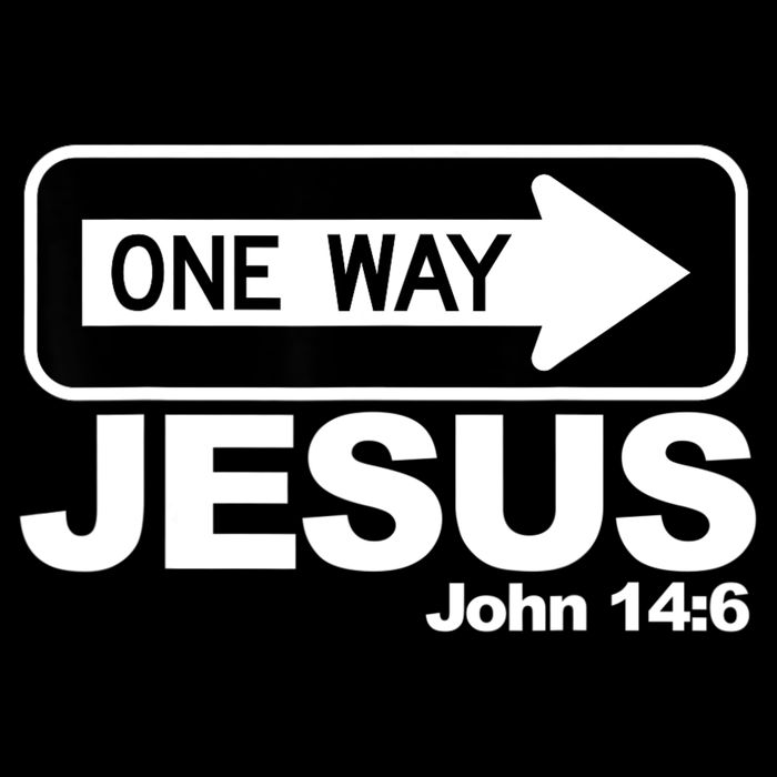 One Way John 146 Jesus Sustainable Bucket Hat
