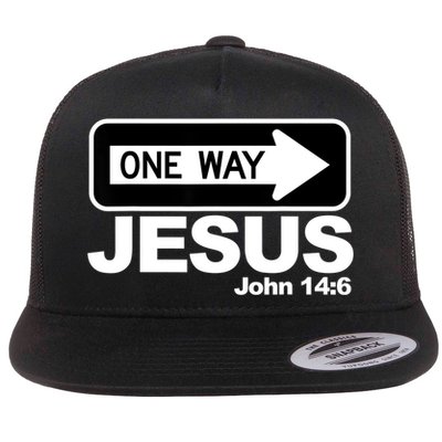 One Way John 146 Jesus Flatbill Hat