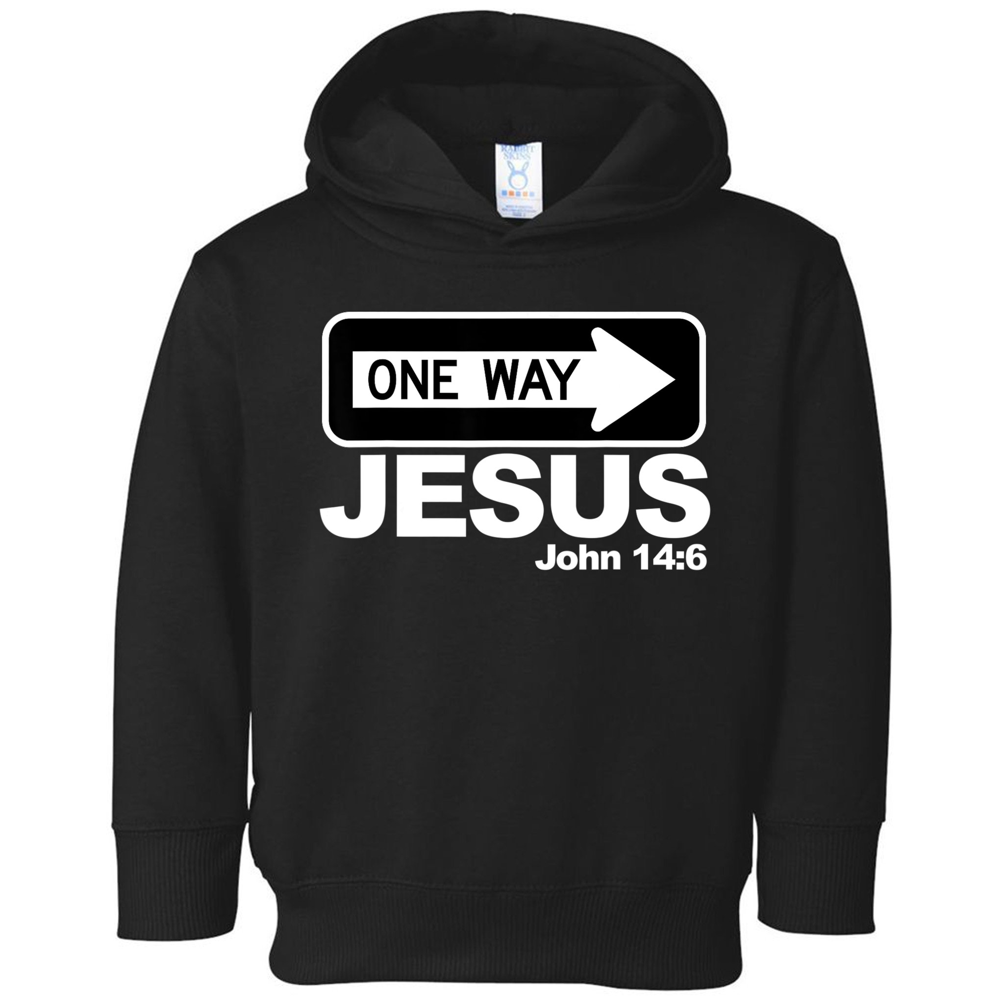 One Way John 146 Jesus Toddler Hoodie