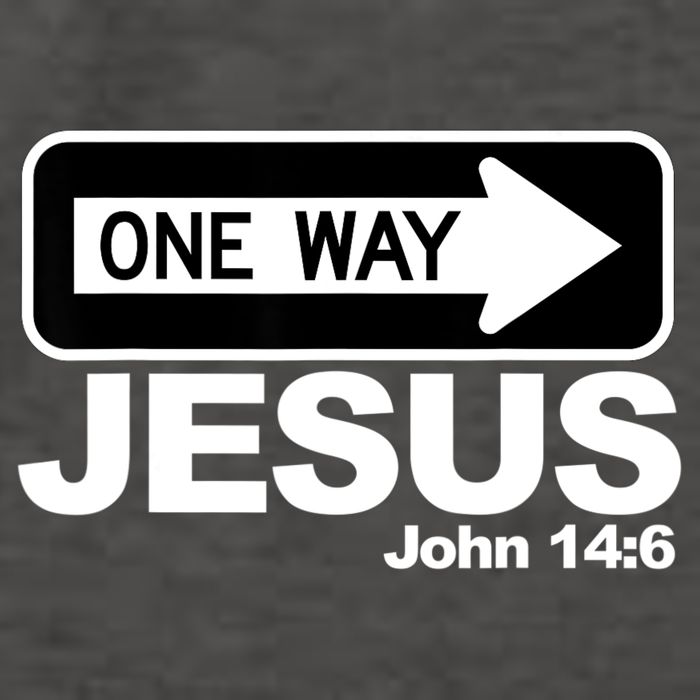 One Way John 146 Jesus Vector Backpack