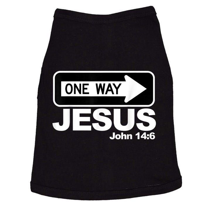 One way John 14:6 Jesus Doggie Tank