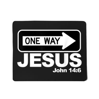 One way John 14:6 Jesus Mousepad