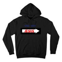 One Way - Jesus - Cross nerd christian faith - Jesus4m3 Premium Tall Hoodie