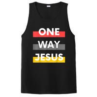 One Way Jesus | Christian Worship Fashion God Pray Bible PosiCharge Competitor Tank