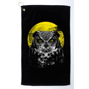 Owl Moon Light Platinum Collection Golf Towel