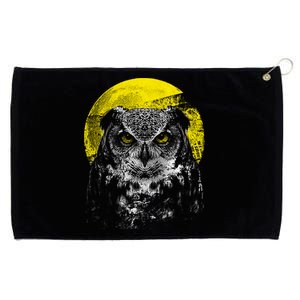 Owl Moon Light Grommeted Golf Towel