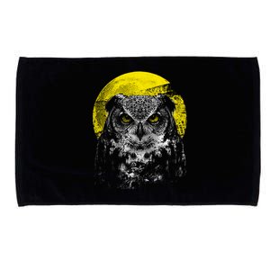 Owl Moon Light Microfiber Hand Towel