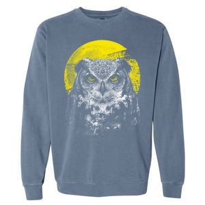 Owl Moon Light Garment-Dyed Sweatshirt