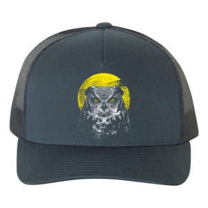 Owl Moon Light Yupoong Adult 5-Panel Trucker Hat