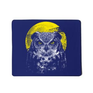 Owl Moon Light Mousepad