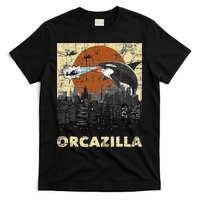 Orcazilla Whale Lover Ocean Marine Biologist Whales T-Shirt