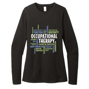 Ot Words Meaningful Gift Ot Month Gift For Occupational Therapist Gift Womens CVC Long Sleeve Shirt