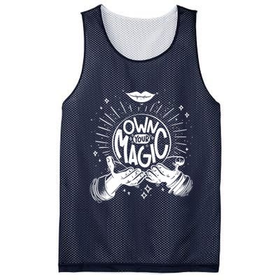 Own Your Magic Mesh Reversible Basketball Jersey Tank