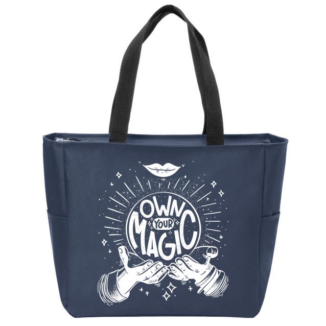 Own Your Magic Zip Tote Bag