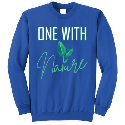 One With Nature And Climate Change Gift Sweatshirt