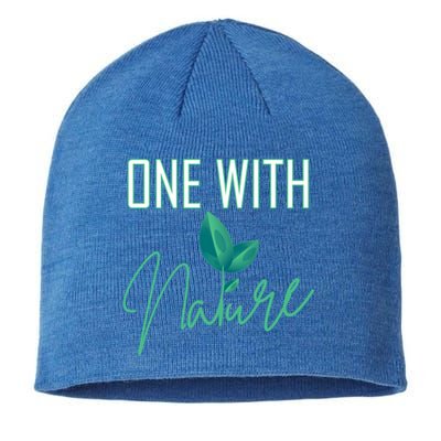 One With Nature And Climate Change Gift Sustainable Beanie