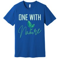 One With Nature And Climate Change Gift Premium T-Shirt